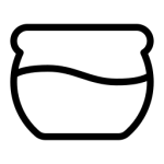 Terracotta aquarium icon
