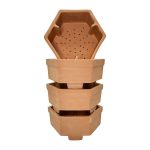 Handmade terracotta clay pot