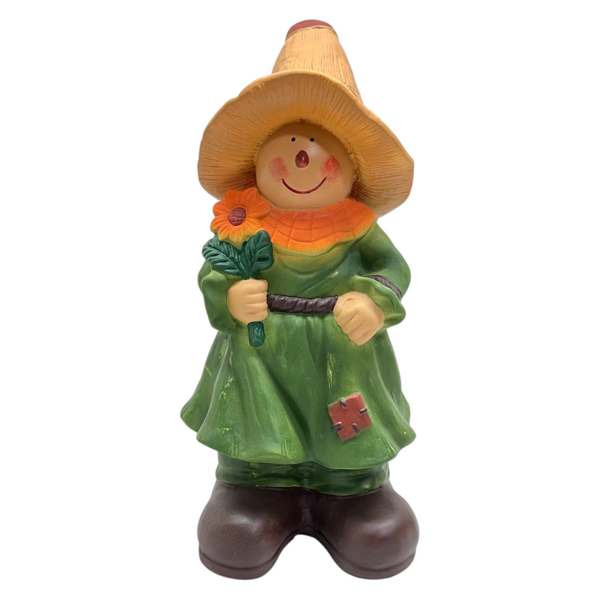 Autumn ceramic decoration - girl